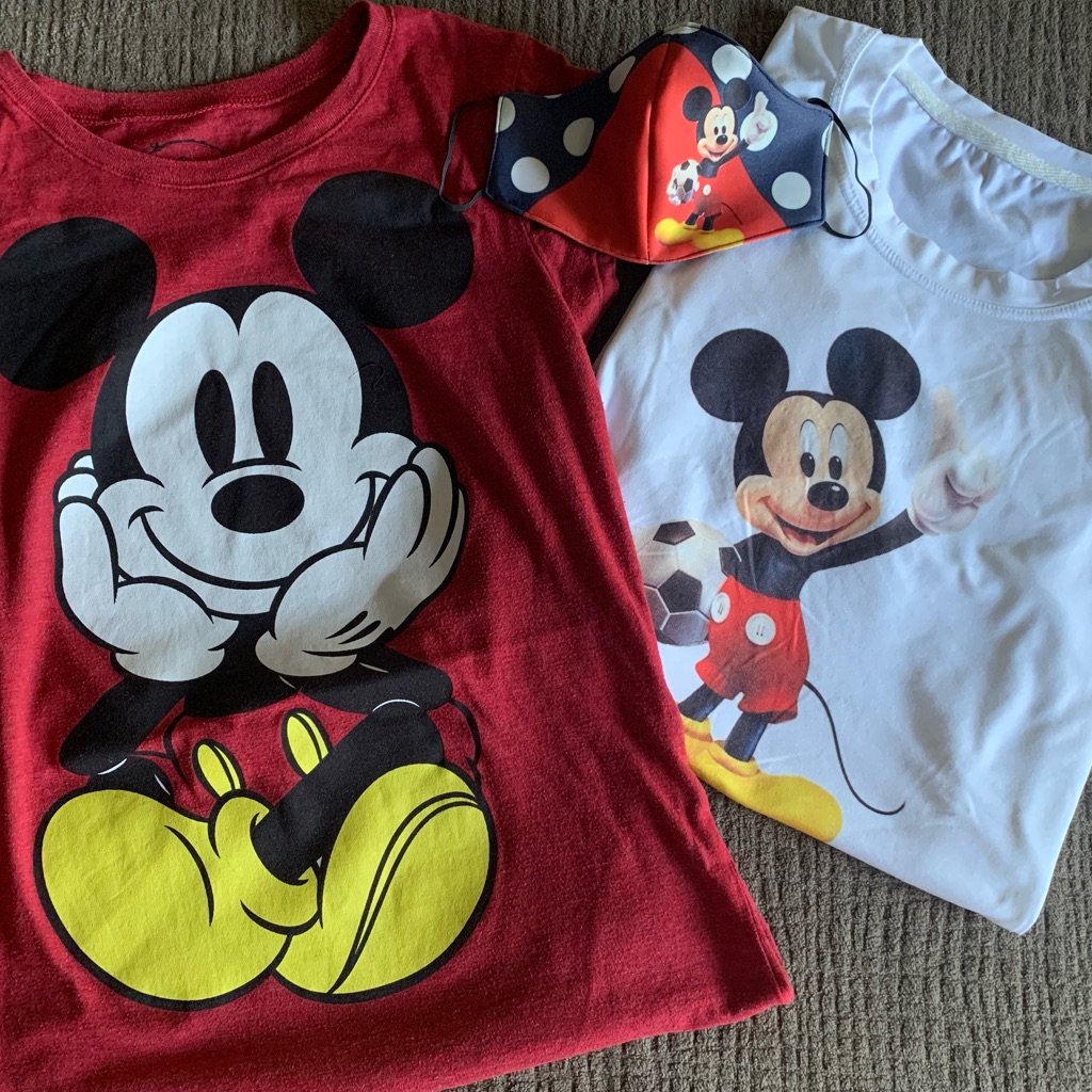 Disney ShirtS  Mask Junior Or Adult S